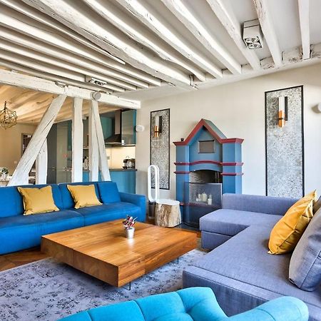 Le Marais Superb Apartment Terrace Paris Free Netflix מראה חיצוני תמונה