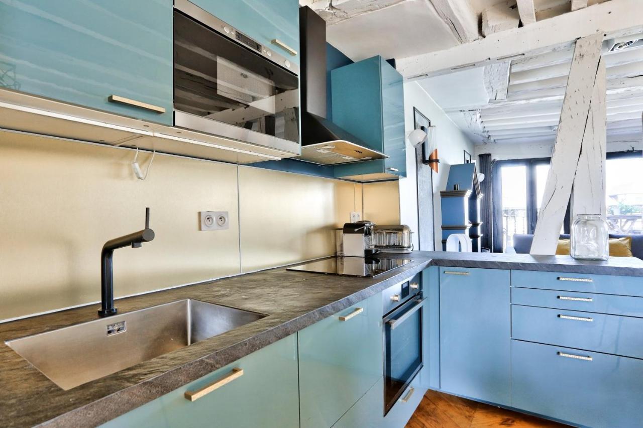 Le Marais Superb Apartment Terrace Paris Free Netflix מראה חיצוני תמונה
